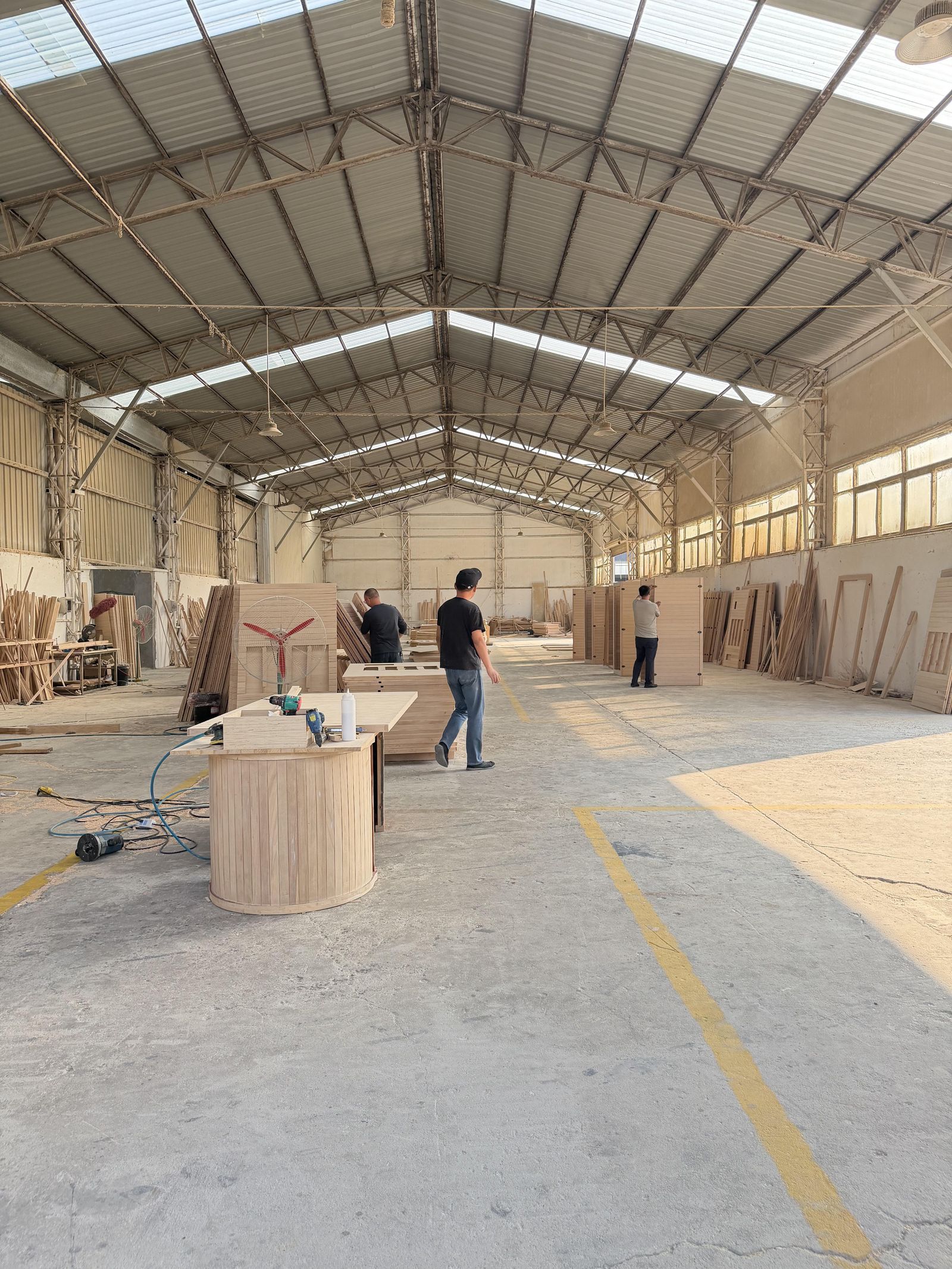 Partner manufacturing base workshop floor in Xuzhou